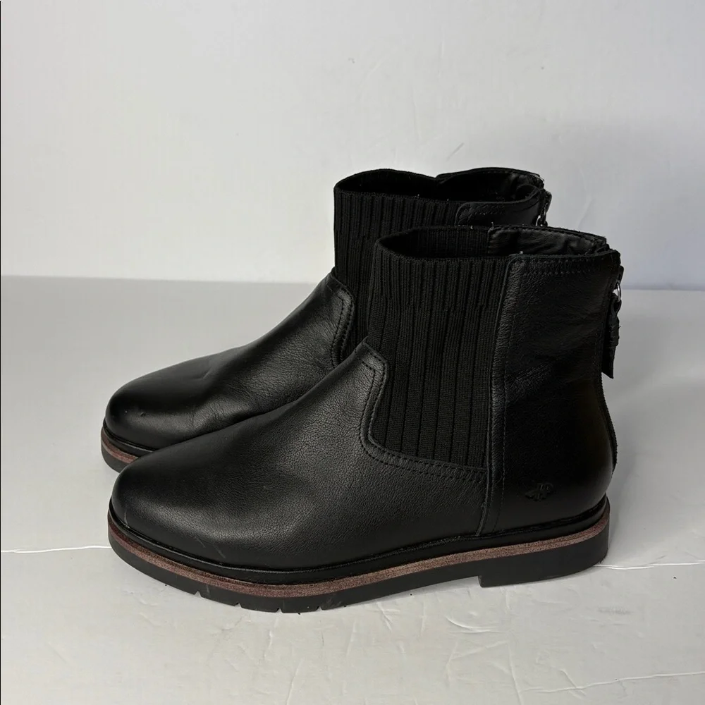 Hush Puppies Vola Black Chelsea Style Bootie